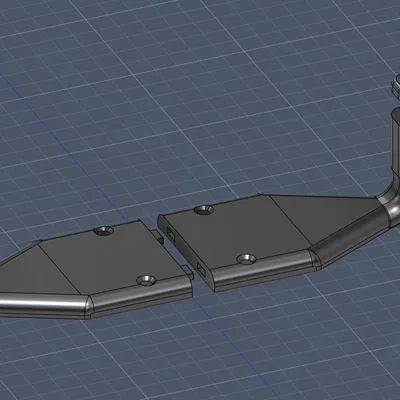 Bracket treo tường trưng bày skateboard deck theo chiều dọc (Vertical)