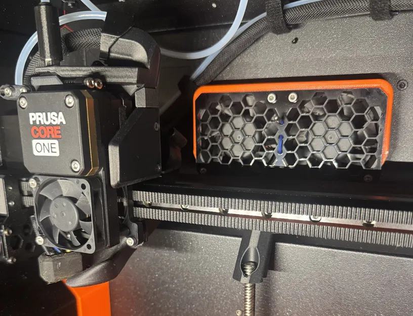 Core One / + / L - Ốp chắn cáp quạt exhaust (Exhaust Fan Cable Guard) - Image 2