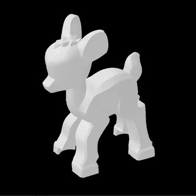 Lego Compatible (104729.dat) Animal Deer (Bambi) - Hươu (Bambi) tương thích LEGO