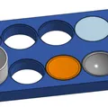 Khay pha màu, cốc tháo rời (Paint Tray, Removable Cups) - Thumbnail 2