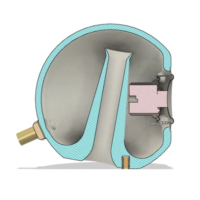 Loa mini hình cầu Bothell Sphere Mini speaker (in 3D)