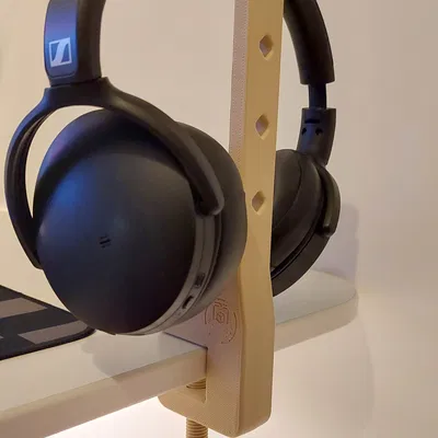 Giá Treo Tai Nghe Kẹp Vít Chắc Chắn (Gắn Mép Bàn)