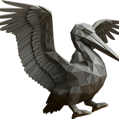 Bồ nông uy nghi – Phiên bản xoè cánh (Majestic Pelican - Wings Outspread Edition)