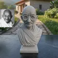 Mohandas Karamchand Gandhi – Tượng bán thân - Thumbnail 1
