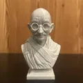 Mohandas Karamchand Gandhi – Tượng bán thân - Thumbnail 5