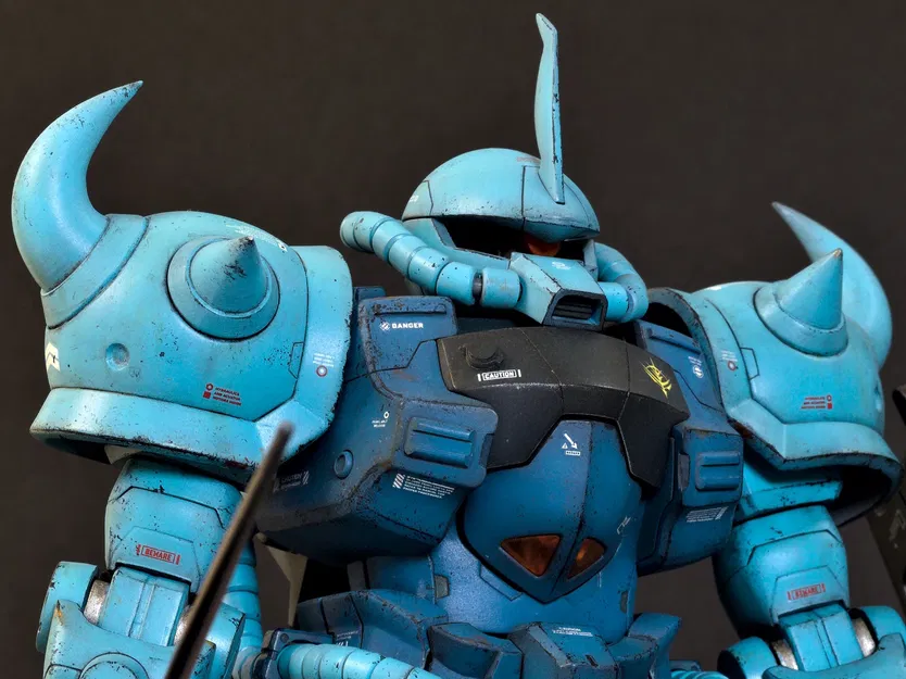 Nâng cấp giáp vai thay thế cho MG Gouf Custom - Image 1