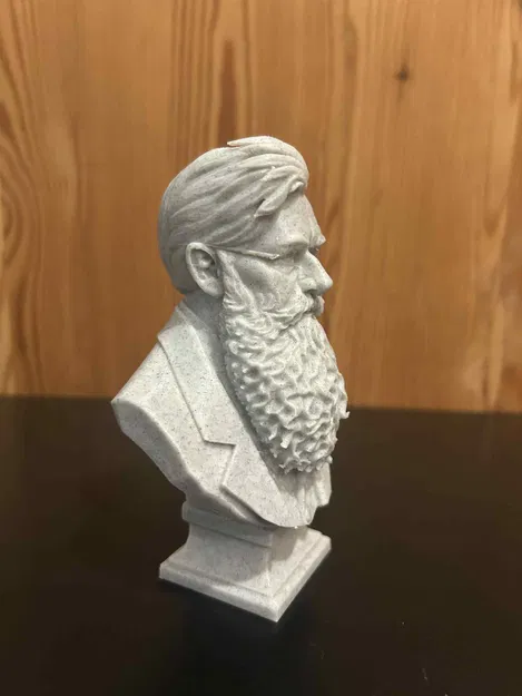 Alfred Russel Wallace – Bust - Image 3