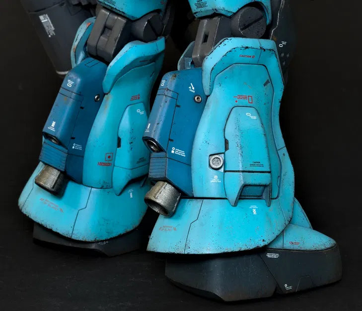 Cụm booster chân cho MG Gouf Custom (Leg Booster Unit) - Image 1