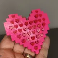 Bộ Push-Pins Trái Tim Pixel (Pixel Heart Push-Pins Set) - Thumbnail 2