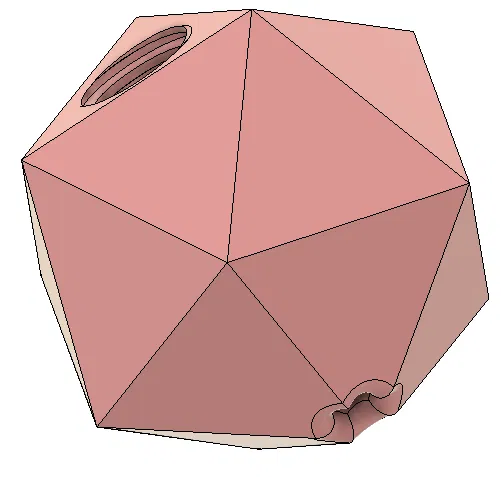 Đồ chơi thức ăn hình Dodecahedron cho chó mèo - Image 1