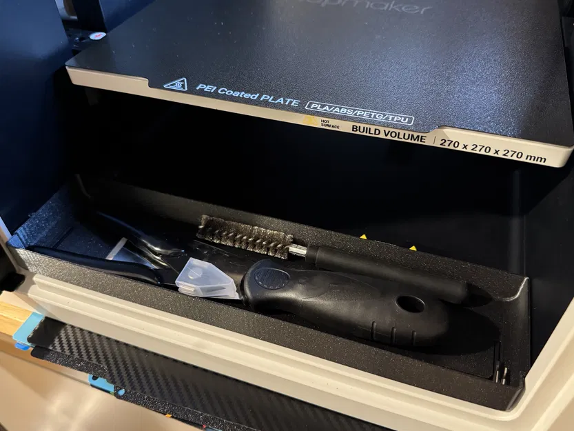 Khay Dụng Cụ Trước Snapmaker U1 kèm Insert Tùy Biến - Image 1