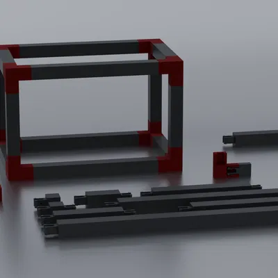 Hệ Khung Modular In 3D (3D Printed Frame System)