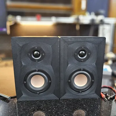 Loa bookshelf DIY tinh chỉnh theo Hivi M3N (Hivi M3N tuned bookshelf speakers)