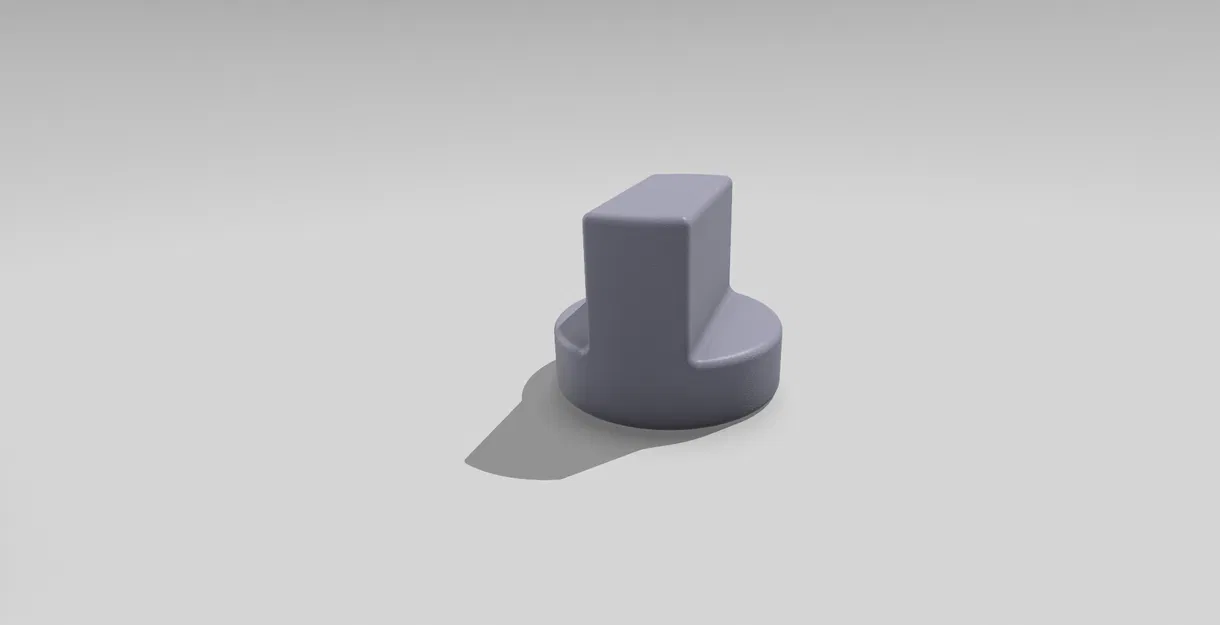 Tay vặn (handle) van góc (angle valve) / páka rohového ventilu - Image 2