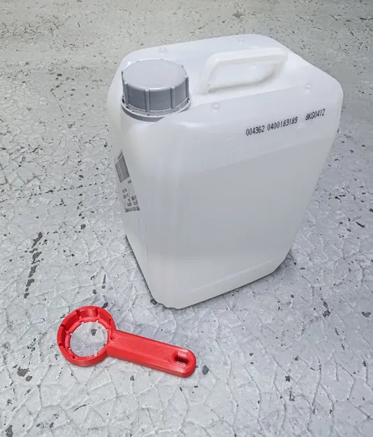 Chìa mở nắp DIN61 (Key for cap DIN61) - Image 1