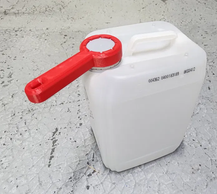 Chìa mở nắp DIN61 (Key for cap DIN61) - Image 2