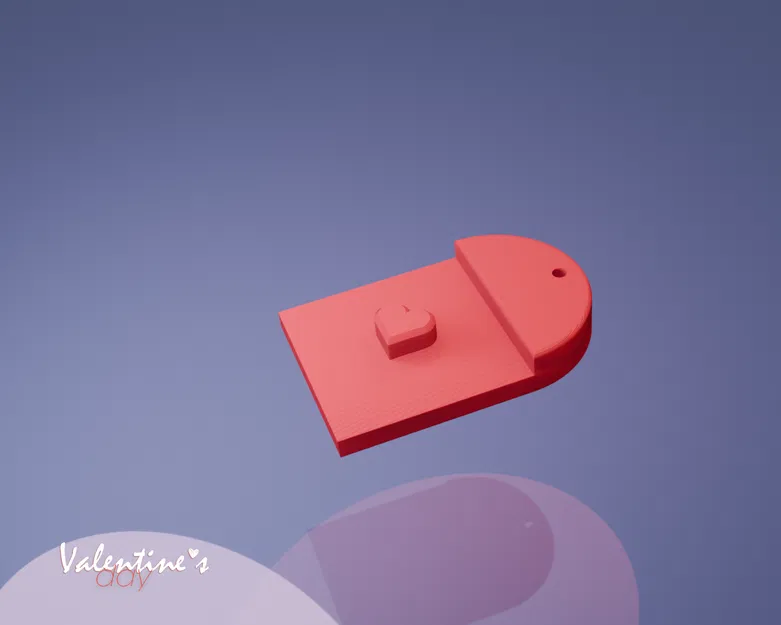 Móc Khóa Cặp Đôi (Couple Keychain) Hình Trái Tim - Image 2