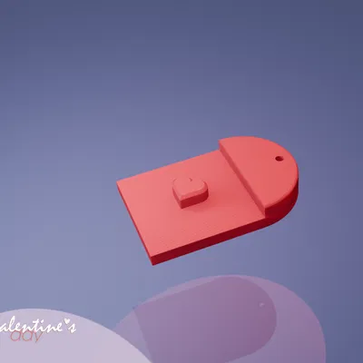 Móc Khóa Cặp Đôi (Couple Keychain) Hình Trái Tim