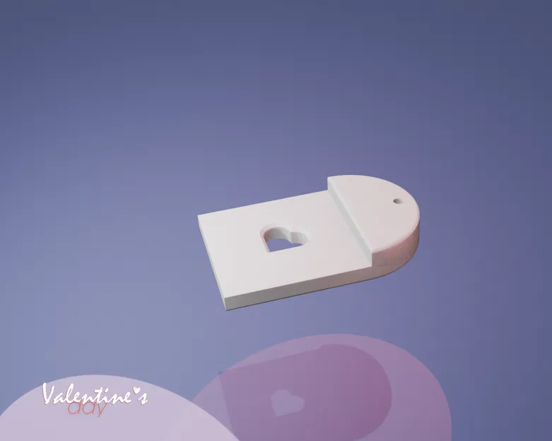 Móc Khóa Cặp Đôi (Couple Keychain) Hình Trái Tim - Image 3