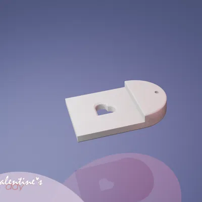 Móc Khóa Cặp Đôi (Couple Keychain) Hình Trái Tim