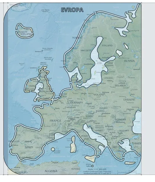 Template các châu lục (Continents template) - Image 1