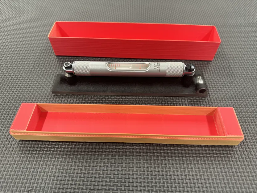 Khay Gridfinity cho Starrett 98-8 Level (kèm nắp che bụi tùy chọn) - Image 2