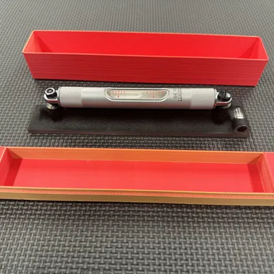 Khay Gridfinity cho Starrett 98-8 Level (kèm nắp che bụi tùy chọn)