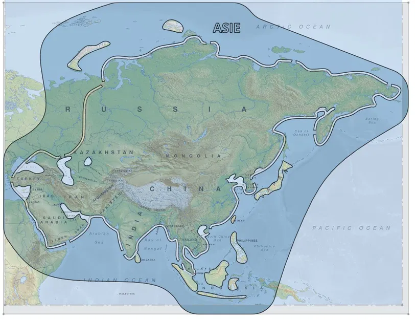 Template các châu lục (Continents template) - Image 4