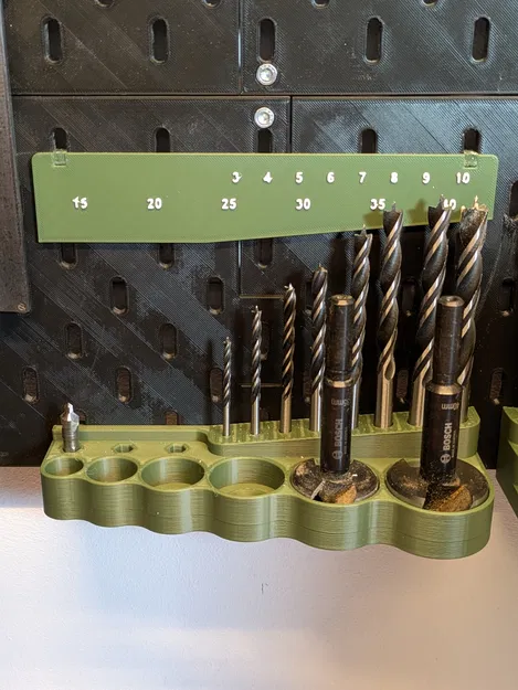 Giá đỡ mũi khoan gỗ cho IKEA Skadis - Image 1