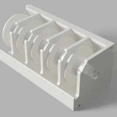 Giá đỡ spool dây modular nhỏ gọn (Compact Modular Wire Spool Holder Organizer)