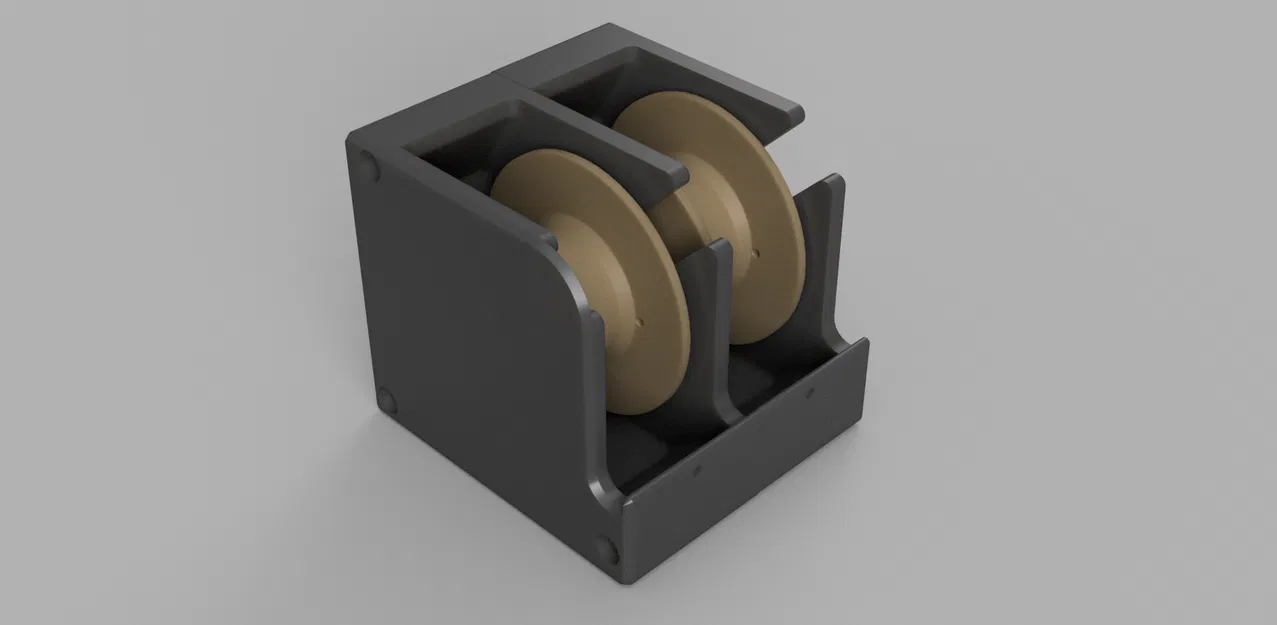 Giá đỡ spool dây modular nhỏ gọn (Compact Modular Wire Spool Holder Organizer) - Image 4