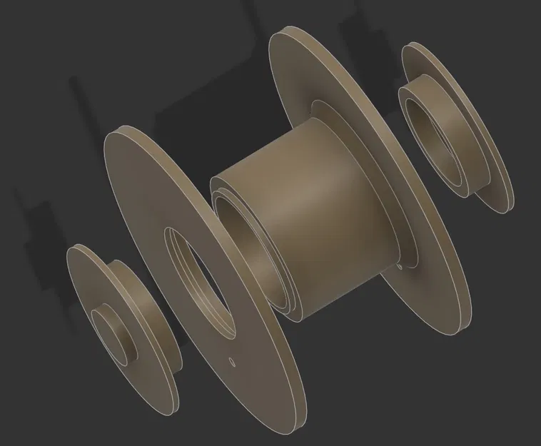 Giá đỡ spool dây modular nhỏ gọn (Compact Modular Wire Spool Holder Organizer) - Image 7