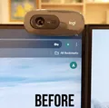 Shim kẹp cho Webcam Logitech C270 (Thin Bezel Monitor) - Thumbnail 1
