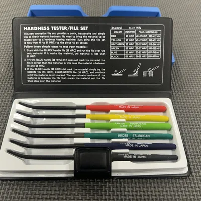 Khay Gridfinity đựng bộ Hardness File Set (Rockwell) 6 món