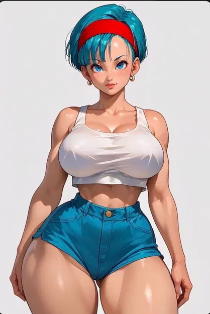 Bulma – Tượng bán thân Dragon Ball (có support) - Image 1