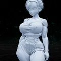 Bulma – Tượng bán thân Dragon Ball (có support) - Thumbnail 2