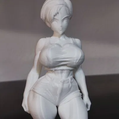 Bulma – Tượng bán thân Dragon Ball (có support)