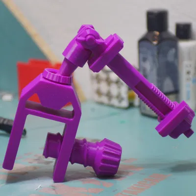 Giá đỡ điện thoại kẹp bàn/kệ (Shelf / Table Clamp Phone Stand/Holder)