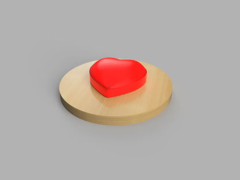 Hộp trái tim dạng trượt (Sliding heart-shaped box) - Image 2