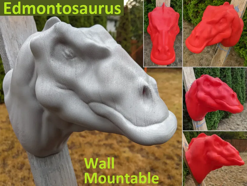 Dinosaur #2 (Đầu Edmontosaurus treo tường) - Image 1