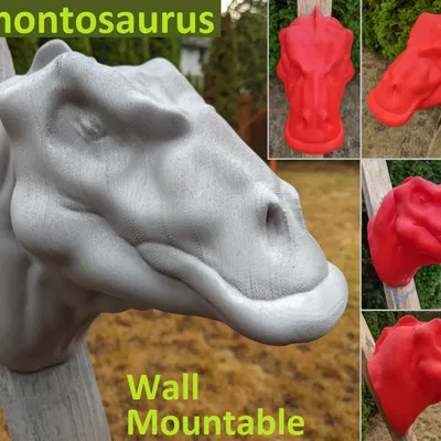 Dinosaur #2 (Đầu Edmontosaurus treo tường)