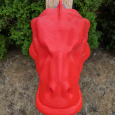 Dinosaur #2 (Đầu Edmontosaurus treo tường)