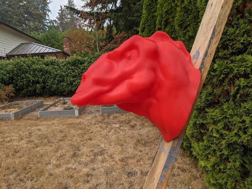 Dinosaur #2 (Đầu Edmontosaurus treo tường) - Image 7