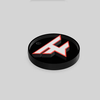 Móc khóa 3D FaZe Clan – Dễ In Nhiều Màu (Layer Swap)