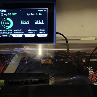 Chân đế JK BMS màn hình 7 inch V19