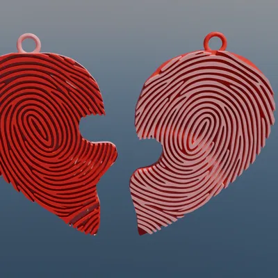 Fingerprint Hearts – Hai nửa ghép thành một trái tim