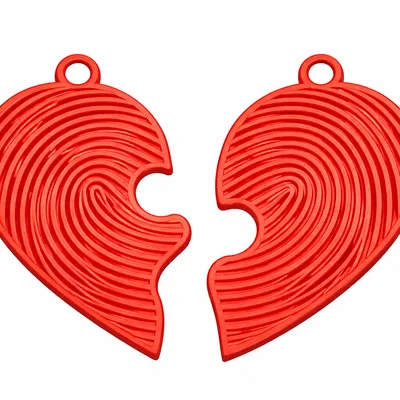 Fingerprint Hearts – Hai nửa ghép thành một trái tim