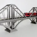 Cầu Đường Sắt Cantilever - N Scale - Thumbnail 1