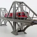 Cầu Đường Sắt Cantilever - N Scale - Thumbnail 2