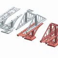 Cầu Đường Sắt Cantilever - N Scale - Thumbnail 5